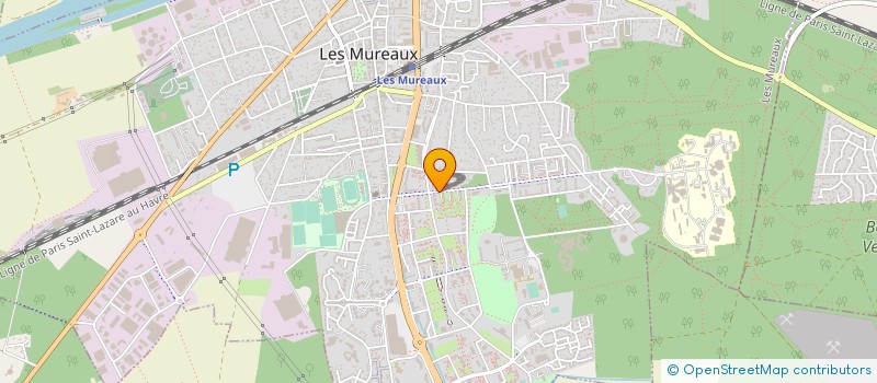 localisation de l'entreprise BOUCHERIE REPUBLIQUE  LES MUREAUX