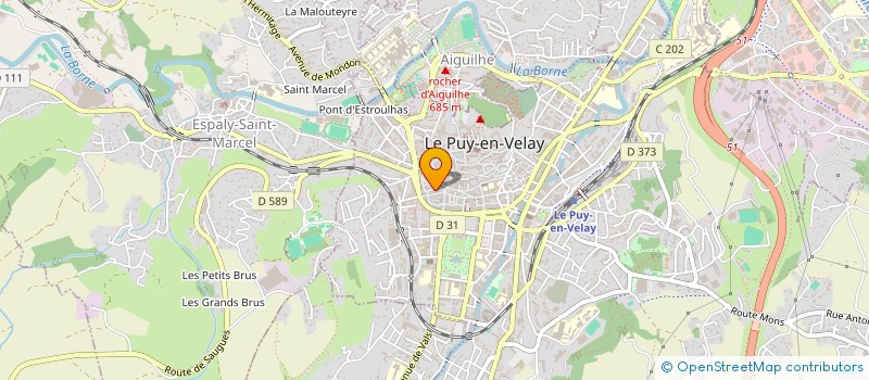 localisation de l'entreprise BOUCHERIE REYNIER à LE PUY-EN-VELAY