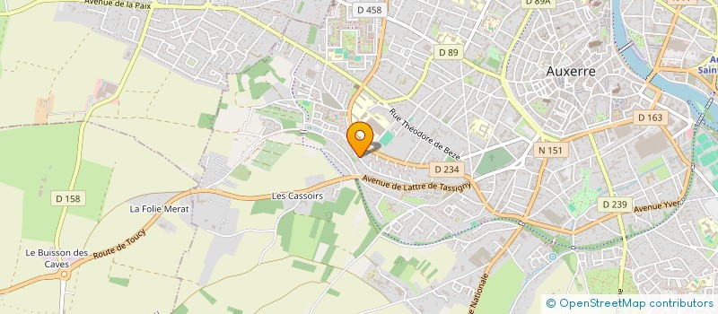 localisation de l'entreprise BOUCHERIE RIYAD à AUXERRE