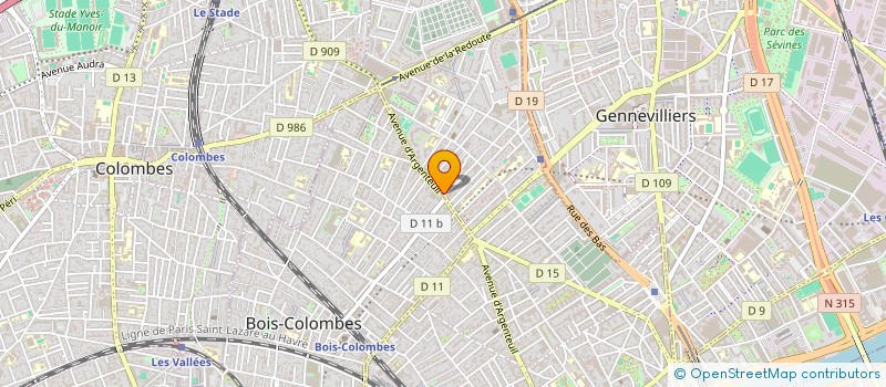 localisation de l'entreprise BOUCHERIE ROTISSERIE TAIBA à ASNIERES-SUR-SEINE