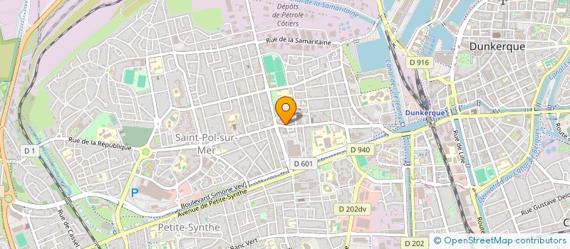 localisation de l'entreprise BOUCHERIE ROYALE ROUGE à DUNKERQUE