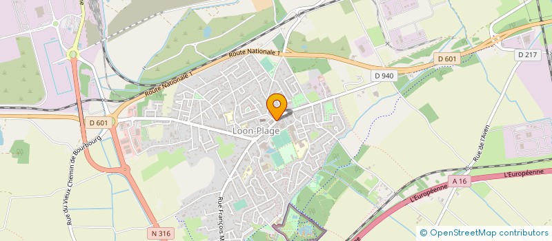 localisation de l'entreprise BOUCHERIE RYAD  LOON-PLAGE