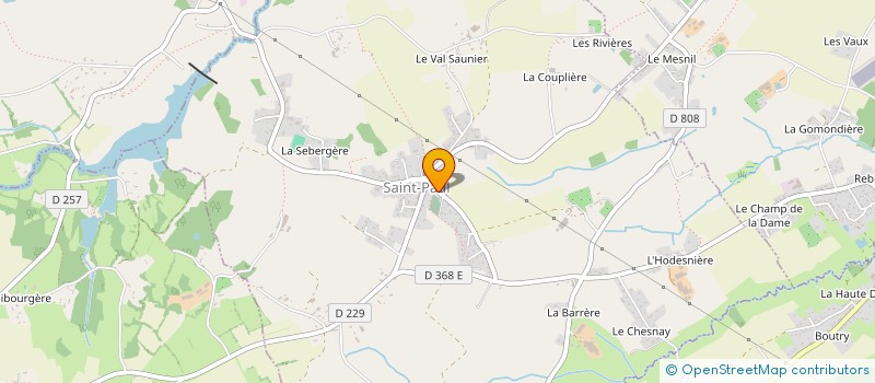 localisation de l'entreprise BOUCHERIE SAINT VIGOR à ATHIS-VAL DE ROUVRE