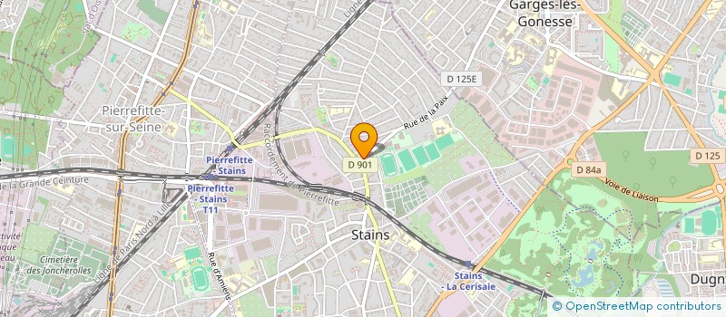 localisation de l'entreprise BOUCHERIE SALAM à STAINS