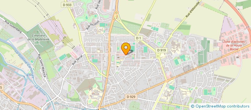 localisation de l'entreprise BOUCHERIE SALAMA à AMIENS