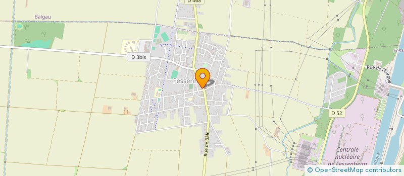 localisation de l'entreprise BOUCHERIE SCHAFFHAUSER  FESSENHEIM