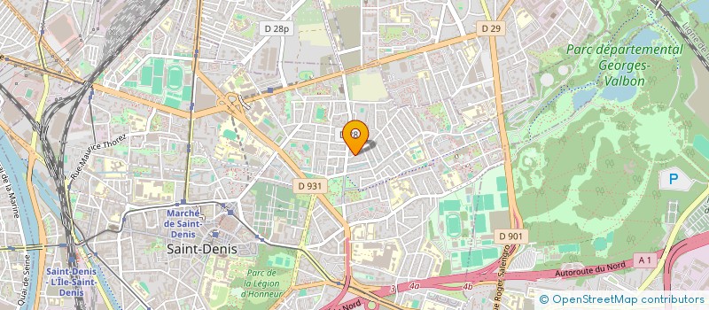 localisation de l'entreprise BOUCHERIE SHAHAD à SAINT-DENIS