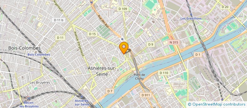 localisation de l'entreprise BOUCHERIE SIMOH à ASNIERES-SUR-SEINE