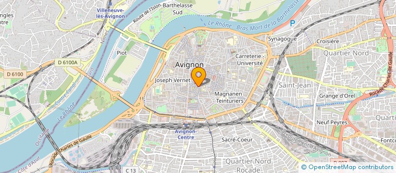 localisation de l'entreprise BOUCHERIE ST DIDIER DIFRA  AVIGNON