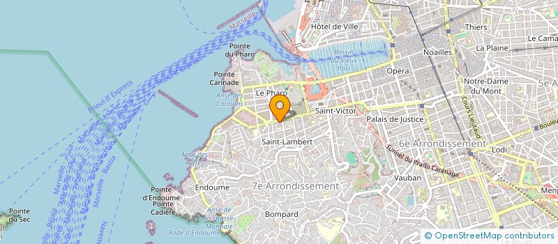 localisation de l'entreprise BOUCHERIE T & P à MARSEILLE