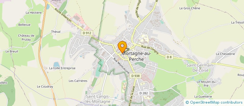 localisation de l'entreprise BOUCHERIE TABUT à MORTAGNE-AU-PERCHE