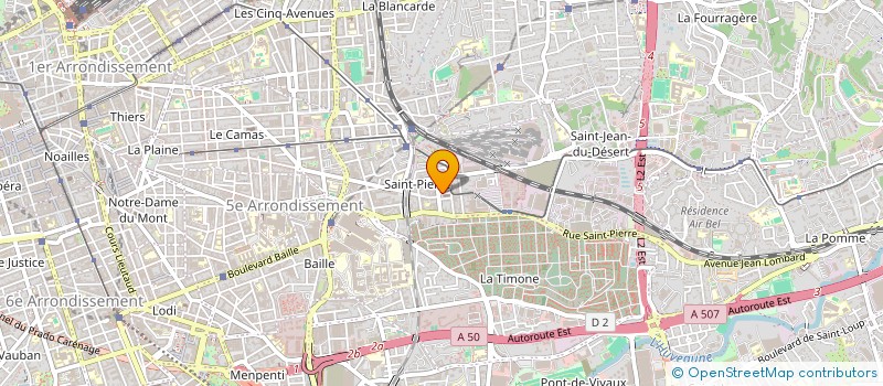 localisation de l'entreprise BOUCHERIE TLMA à MARSEILLE