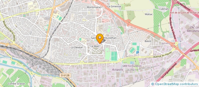 localisation de l'entreprise BOUCHERIE TOUNSI  BEZIERS