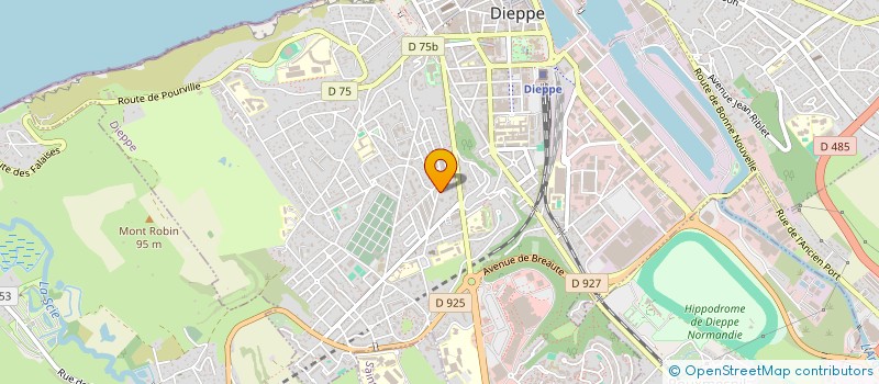 localisation de l'entreprise BOUCHERIE VACANDARE à DIEPPE