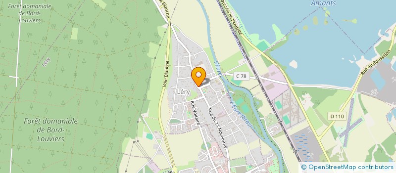 localisation de l'entreprise BOUCHERIE VALLEE DE SEINE  LERY