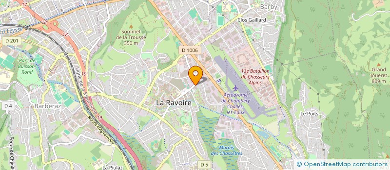 localisation de l'entreprise BOUCHERIE VALMAR  LA RAVOIRE