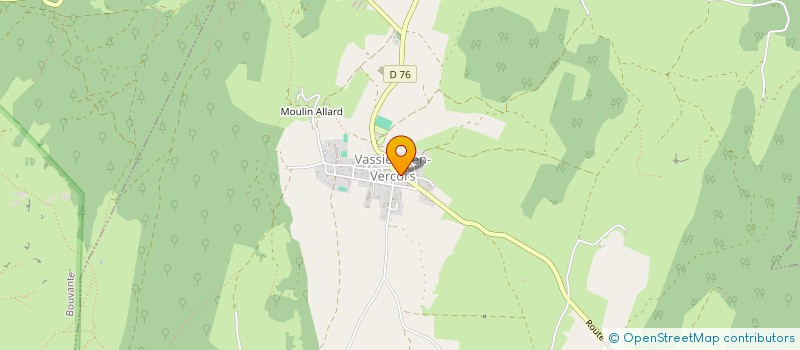 localisation de l'entreprise BOUCHERIE VASSIVAINE à VASSIEUX-EN-VERCORS