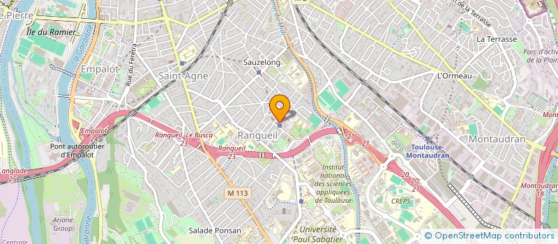 localisation de l'entreprise BOUCHERIE VERNHES à TOULOUSE