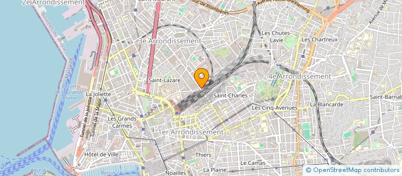 localisation de l'entreprise BOUCHERIE VIANDES & COMPAGNIE à MARSEILLE