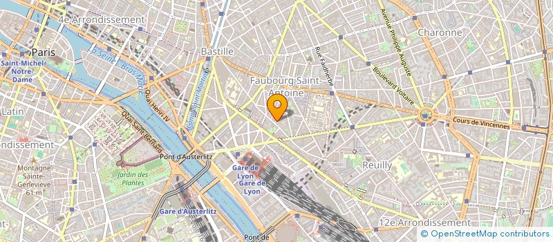 localisation de l'entreprise BOUCHERIE VILLETTE ALIGRE à PARIS
