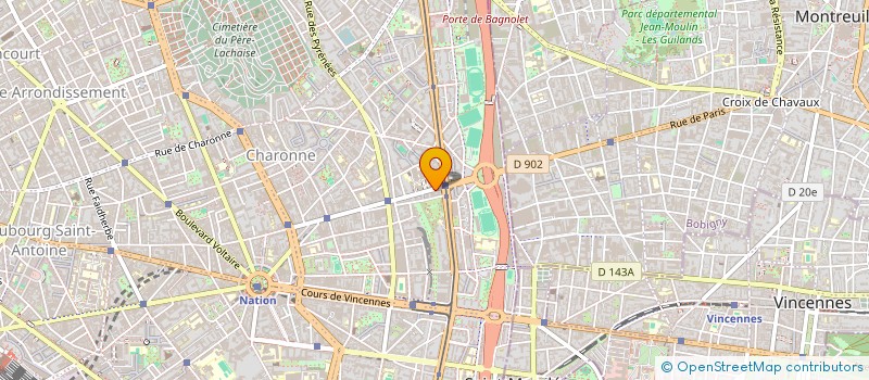 localisation de l'entreprise BOUCHERIE VILLETTE IMAZIGHENT  PARIS