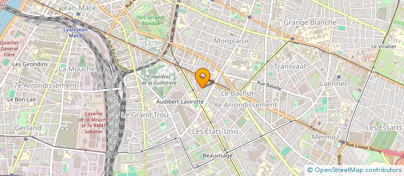 localisation de l'entreprise BOUCHERIE VILLON  LYON