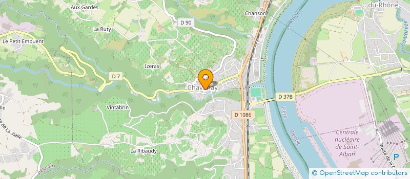 localisation de l'entreprise BOUCHERIE VITTOZ CHARCUTERIE-TRAITEUR à CHAVANAY