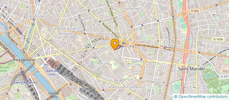 localisation de l'entreprise BOUCHERIE VOLAILLES DELCOURT à PARIS