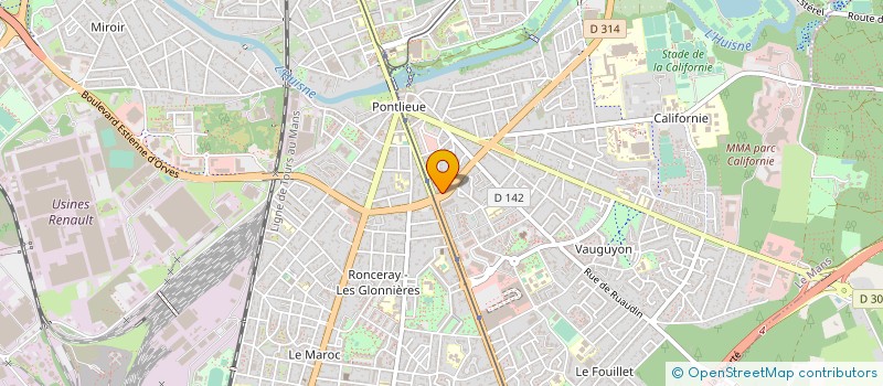 localisation de l'entreprise BOUCHERIE WALIMA  LE MANS