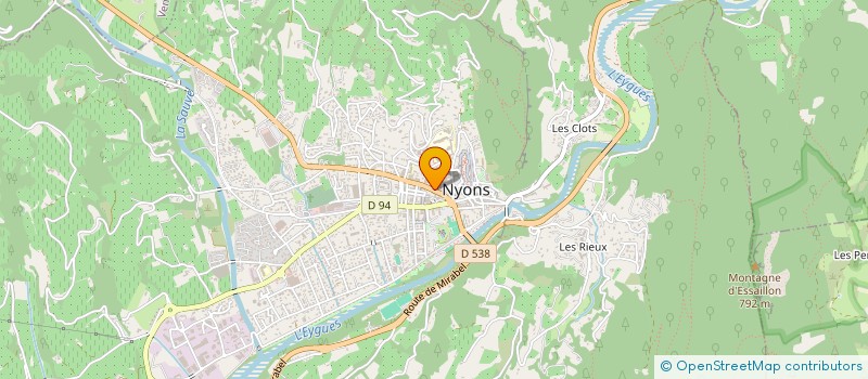 localisation de l'entreprise BOUCHERIE ZAKARIYA MACOR à NYONS