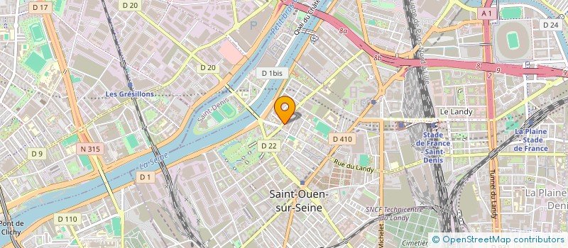 localisation de l'entreprise BOUCHERIE ZAKHARIA à SAINT-OUEN-SUR-SEINE