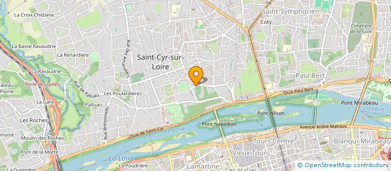 localisation de l'entreprise BOUCHERON INVESTISSEMENTS  SAINT-CYR-SUR-LOIRE