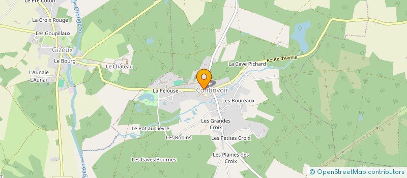 localisation de l'entreprise BOUCHET ALBERIC  CONTINVOIR