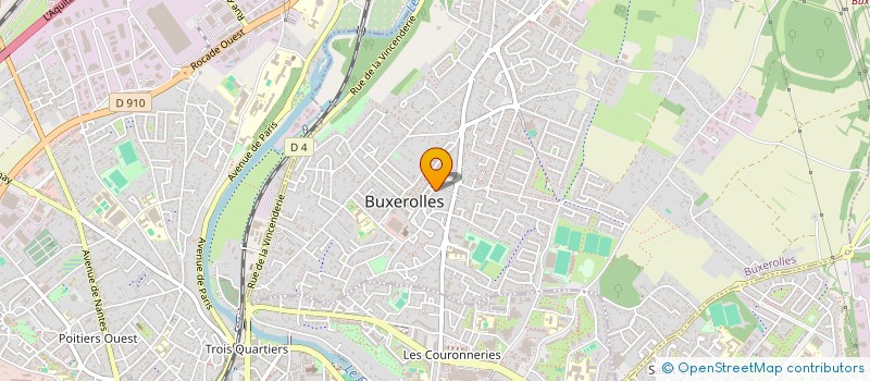 localisation de l'entreprise BOUCHET AUTOMATES  BUXEROLLES