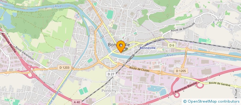 localisation de l'entreprise BOUCHET FAMILY  BONNEVILLE