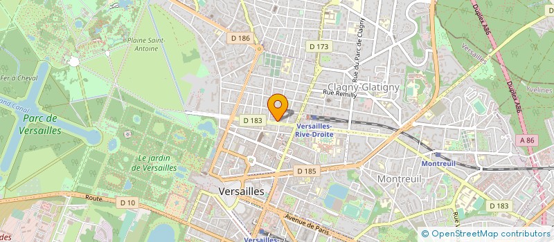 localisation de l'entreprise BOUCHET PATRIMOINE SARL à VERSAILLES