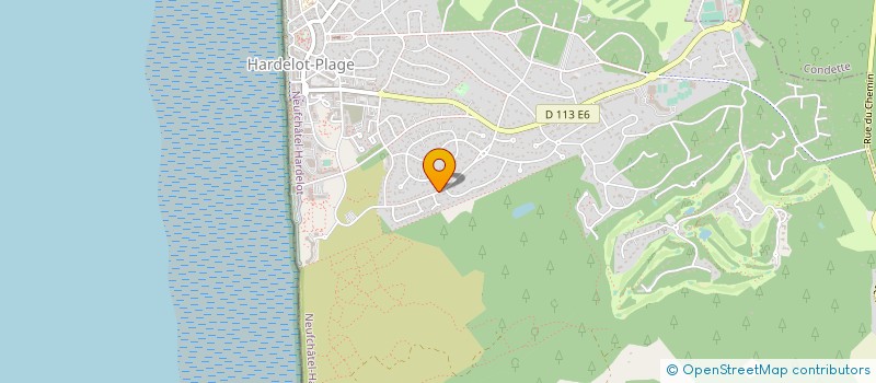 localisation de l'entreprise BOUCHEZ DIFFUSION  NEUFCHATEL-HARDELOT