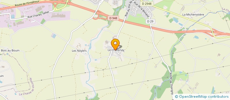 localisation de l'entreprise BOUCHIAIRE HERVE ELECTRICITE à LA CHAIZE-LE-VICOMTE