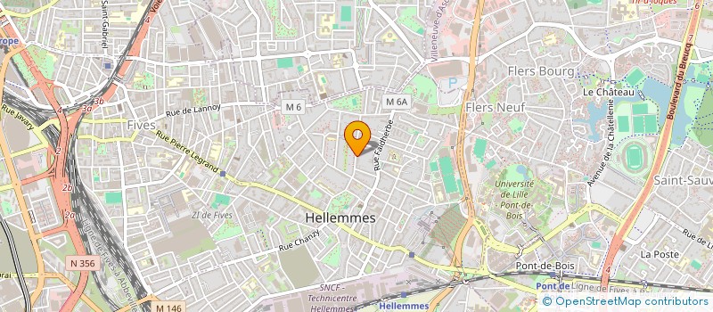 localisation de l'entreprise BOUCHIBA à LILLE