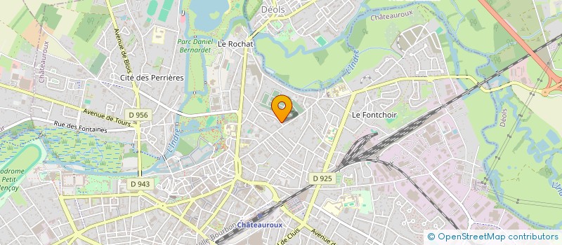 localisation de l'entreprise BOUCHITUDE à CHATEAUROUX