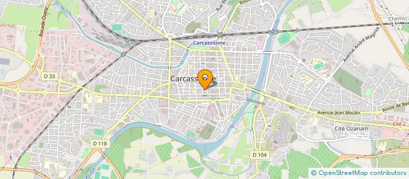 localisation de l'entreprise BOUCHON DES HALLES à CARCASSONNE