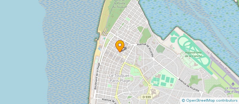 localisation de l'entreprise BOUCHON TOUQUETTOIS à LE TOUQUET-PARIS-PLAGE