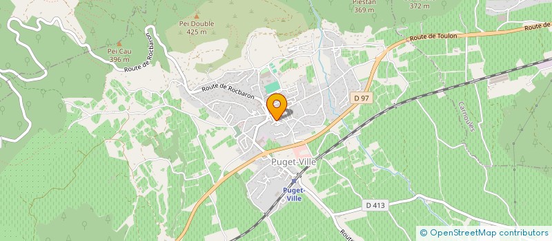 localisation de l'entreprise BOUCHONNERIE LA SUVIERE REYNAUD FRERES  PUGET-VILLE