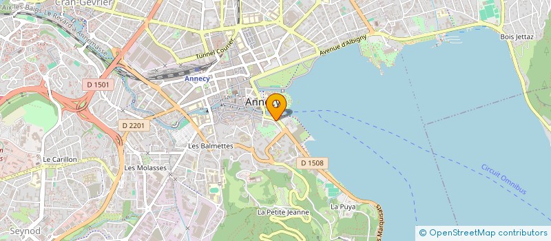 localisation de l'entreprise BOUCHONS  ANNECY