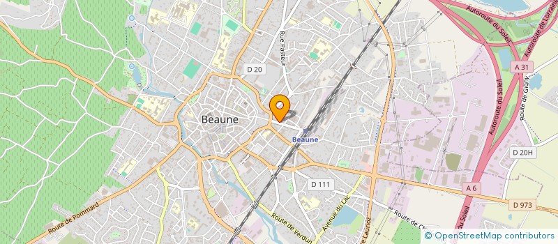 localisation de l'entreprise BOUCHONS BOURGUIGNONS à BEAUNE