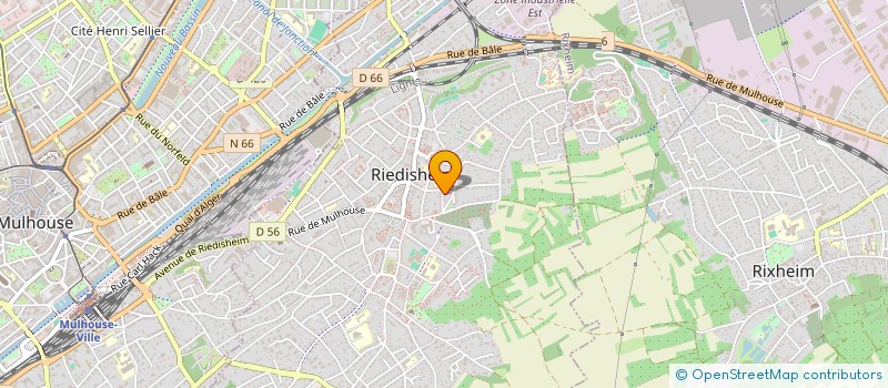 localisation de l'entreprise BOUCHONS ET COMPAGNIE  RIEDISHEIM