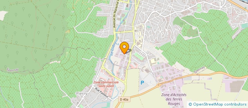 localisation de l'entreprise BOUCHONS PRIOUX à EPERNAY