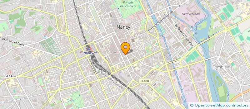 localisation de l'entreprise BOUCHRA à NANCY