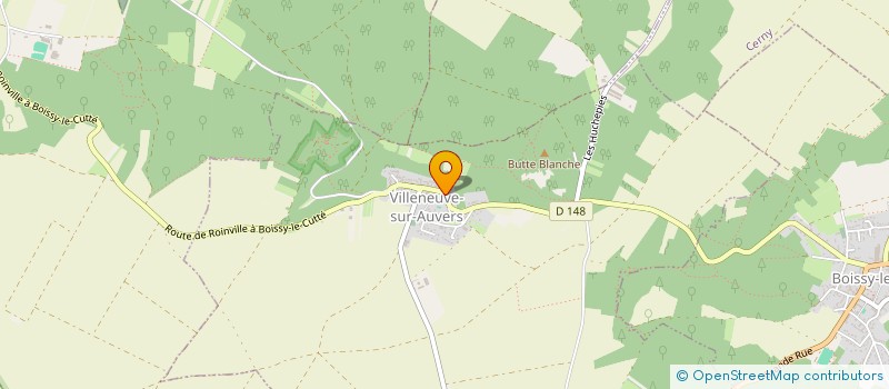 localisation de l'entreprise BOUCHU THIERRY  VILLENEUVE-SUR-AUVERS