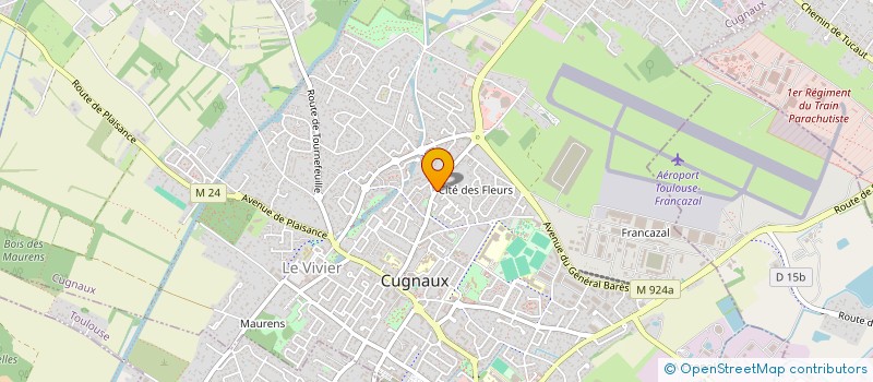 localisation de l'entreprise BOUCHY & CIE à CUGNAUX
